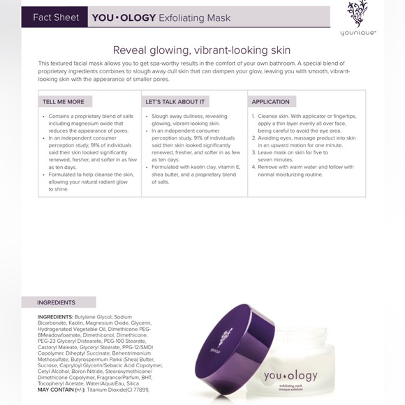 You-ology Exfoliating Mask - Picture 2 of 2